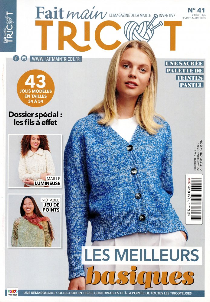 Numéro 41 magazine Fait Main Tricot