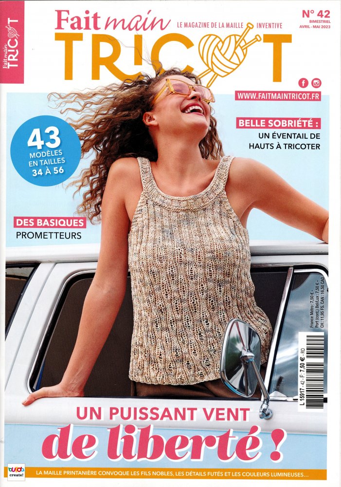Numéro 42 magazine Fait Main Tricot