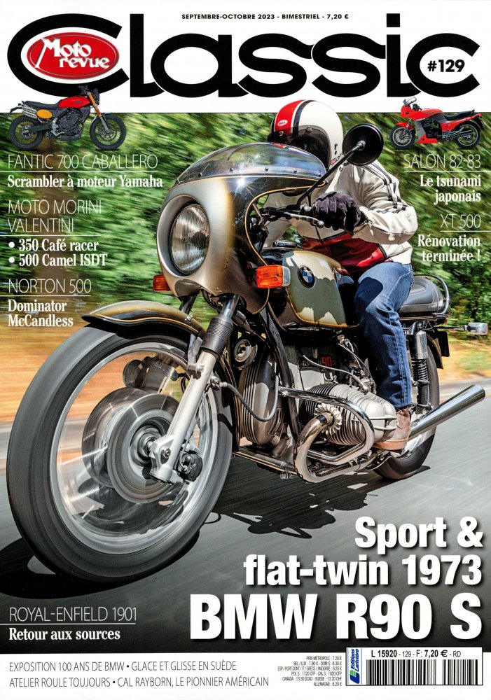 Numéro 129 magazine Moto Revue Classic