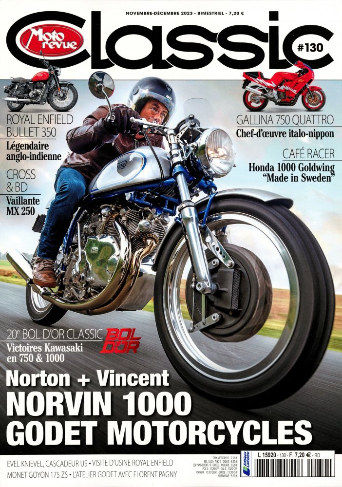 Numéro 130 magazine Moto Revue Classic