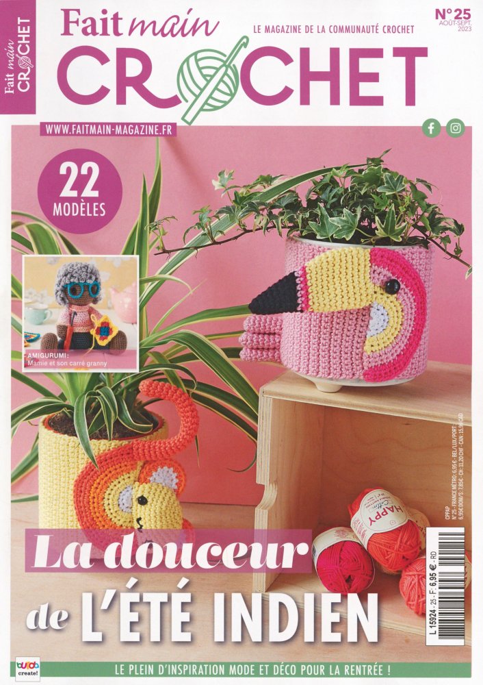 Numéro 25 magazine Fait Main Crochet