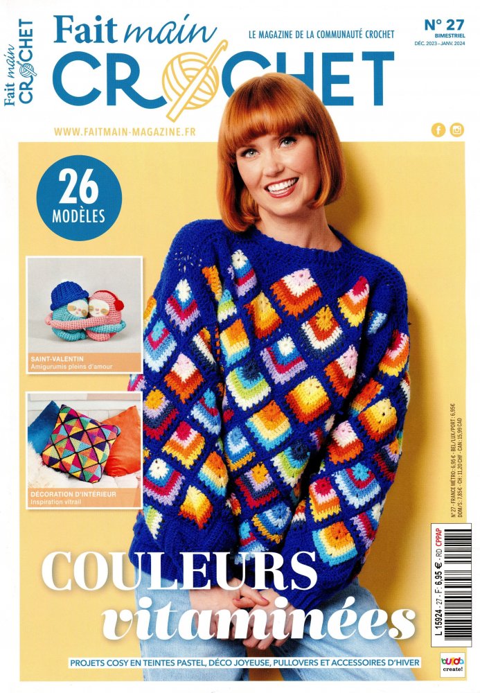 Numéro 27 magazine Fait Main Crochet