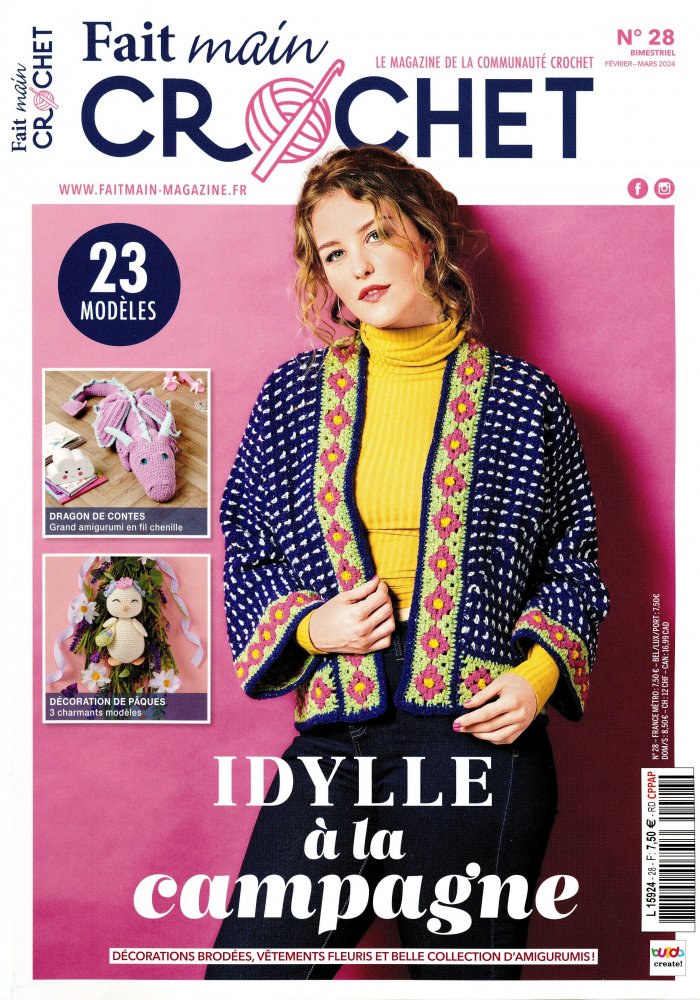 Numéro 28 magazine Fait Main Crochet