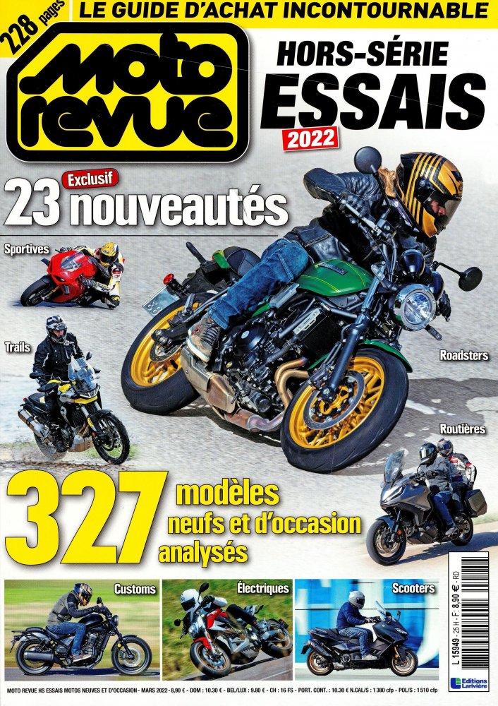 Numéro 25 magazine Moto Revue Hors-Série Essais