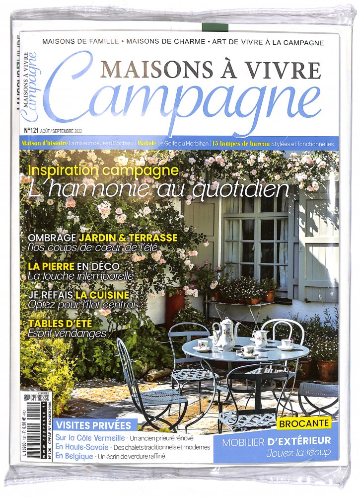Numéro 121 magazine Maisons à Vivre Campagne + 2ème Magazine