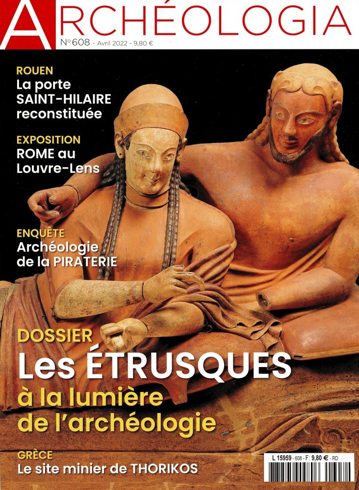 Numéro 608 magazine Archéologia