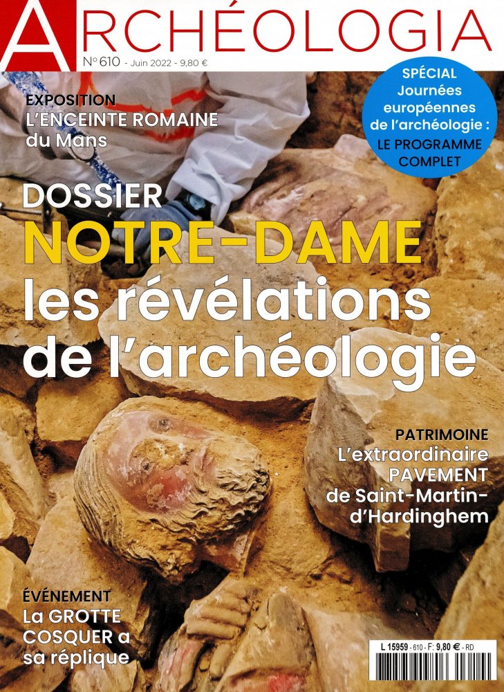 Numéro 610 magazine Archéologia
