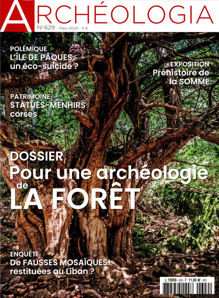 Numéro 629 magazine Archéologia