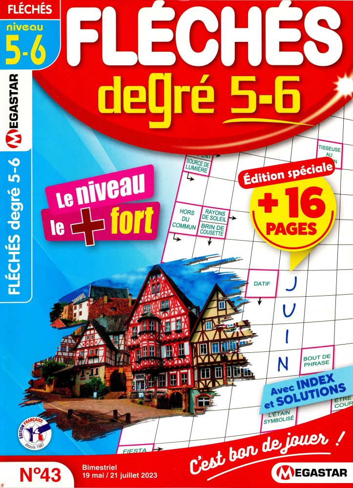 Numéro 43 magazine MG Fléchés Degré 5-6