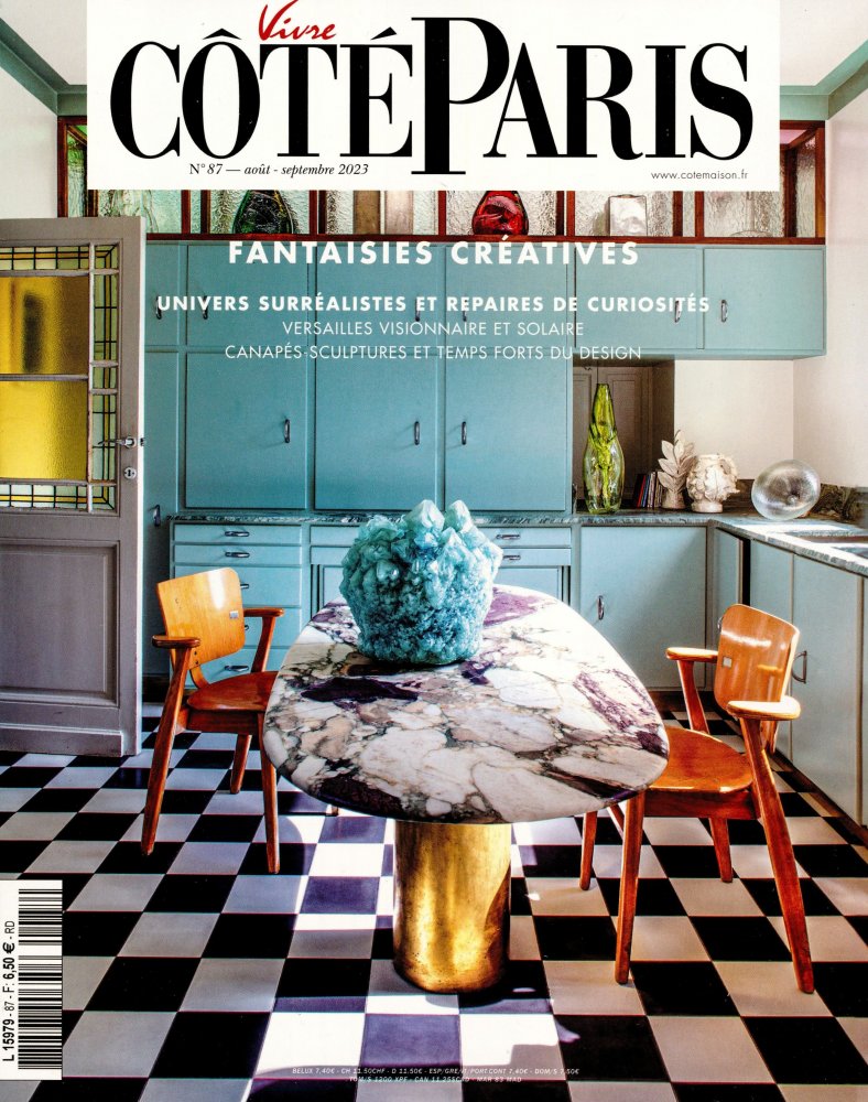 Numéro 87 magazine Vivre Côté Paris