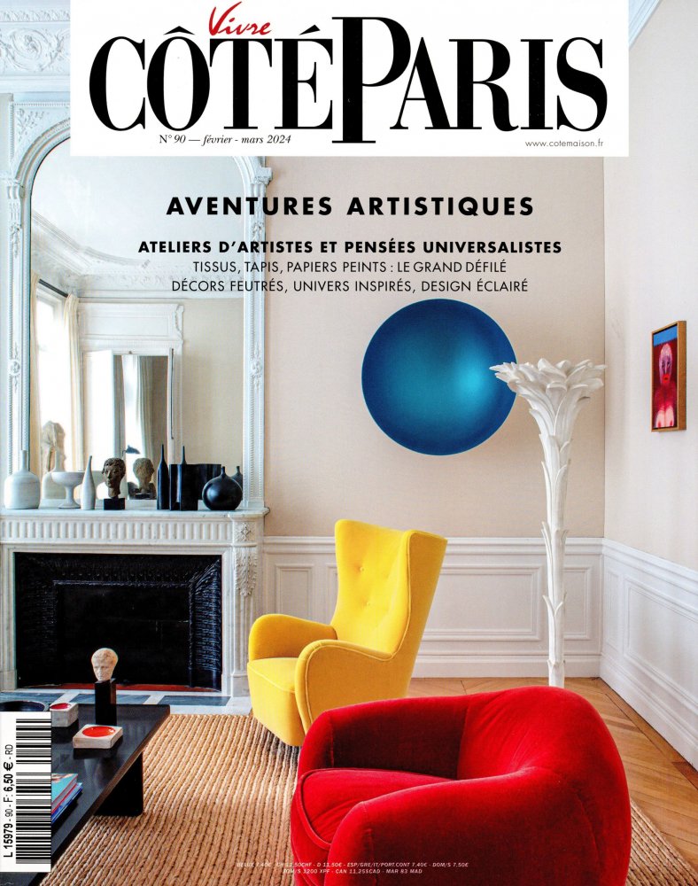 Numéro 90 magazine Vivre Côté Paris