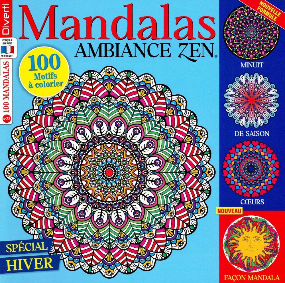 Numéro 24 magazine Diverti Mandalas Ambiance Zen