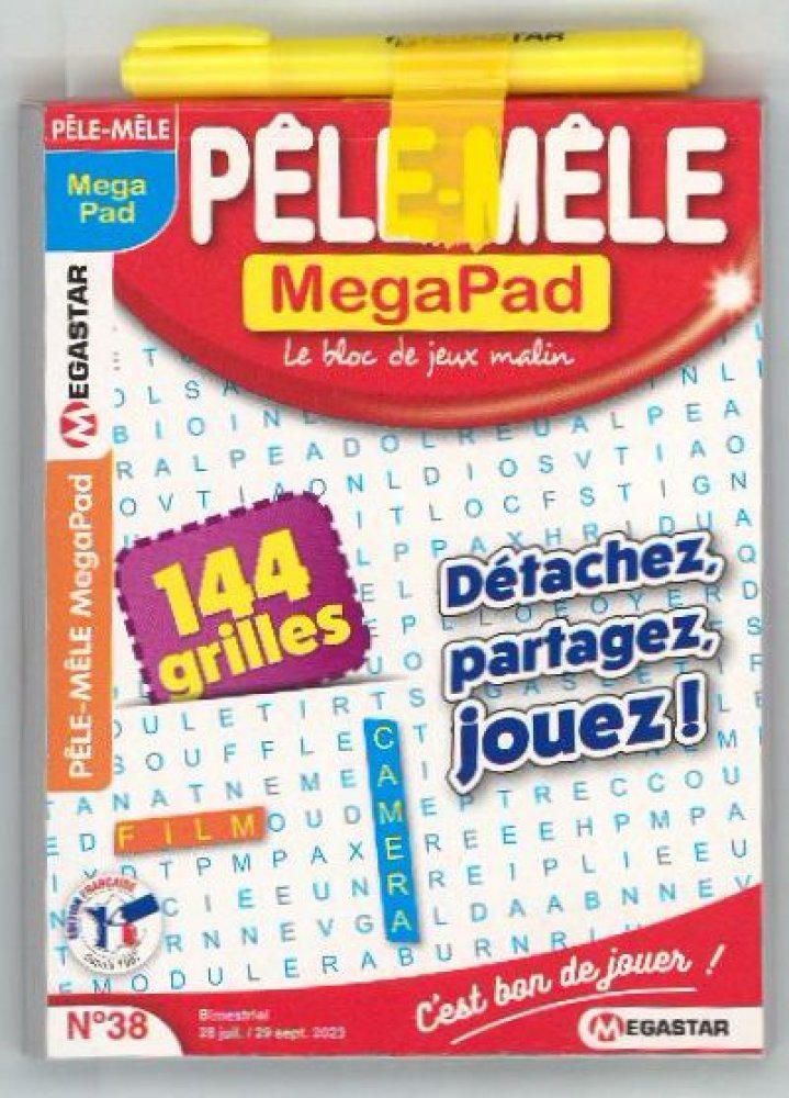 Numéro 38 magazine MG Pêle-Mêle MegaPad