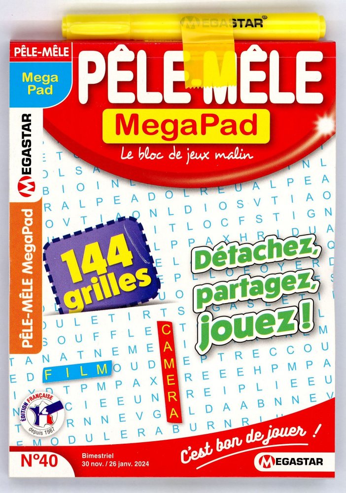 Numéro 40 magazine MG Pêle-Mêle MegaPad