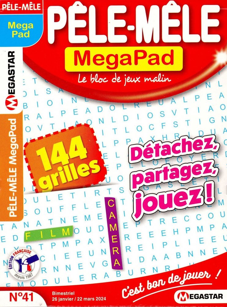 Numéro 41 magazine MG Pêle-Mêle MegaPad