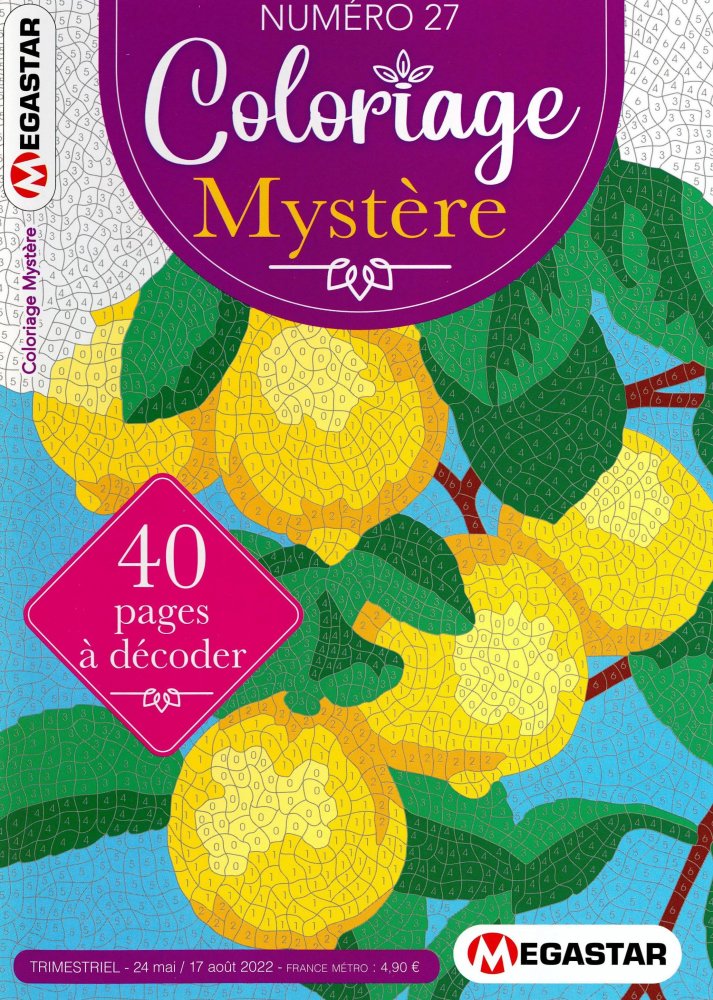 Numéro 27 magazine MG Coloriage Mystère