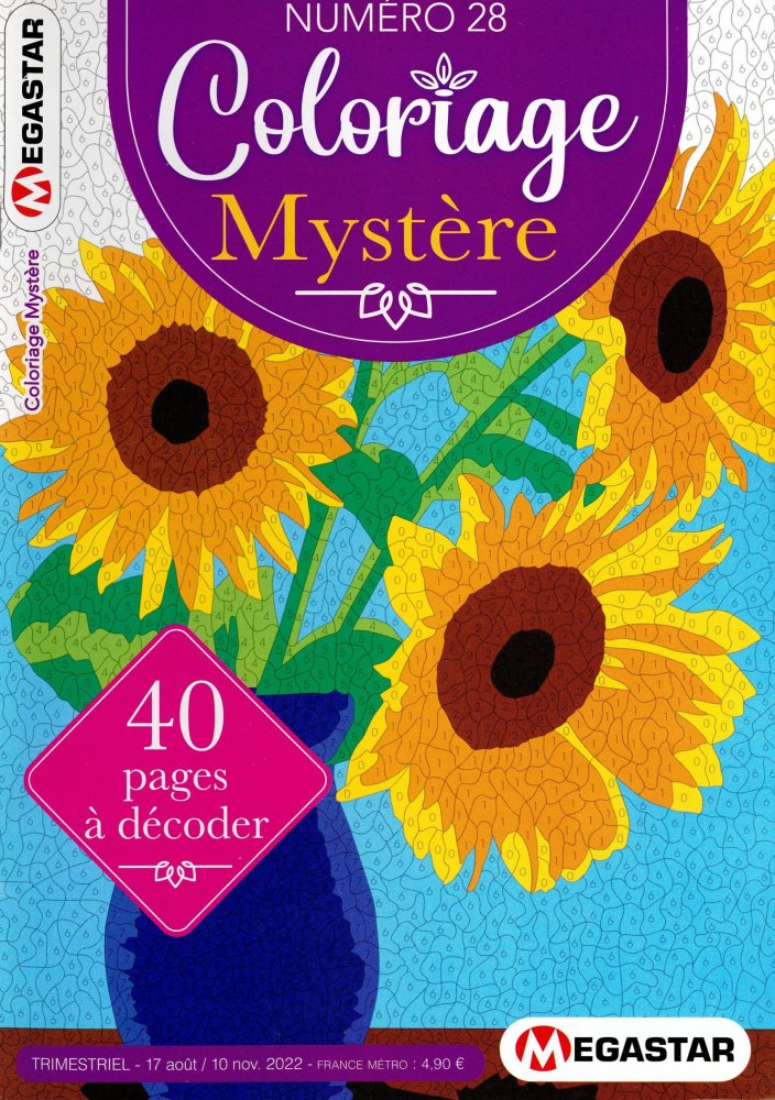 Numéro 28 magazine MG Coloriage Mystère