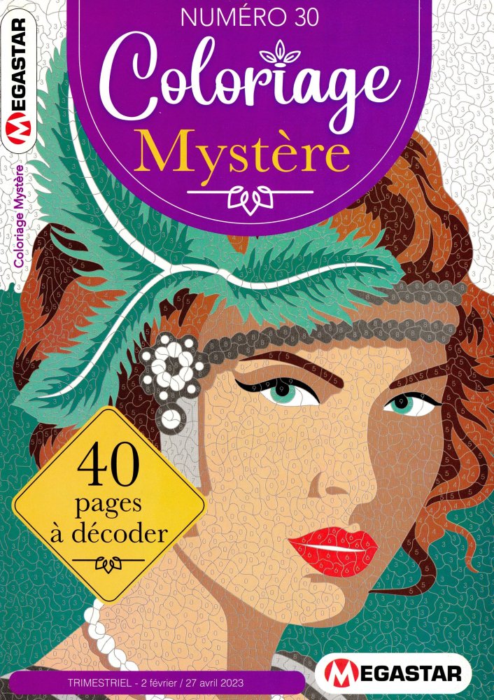 Numéro 30 magazine MG Coloriage Mystère