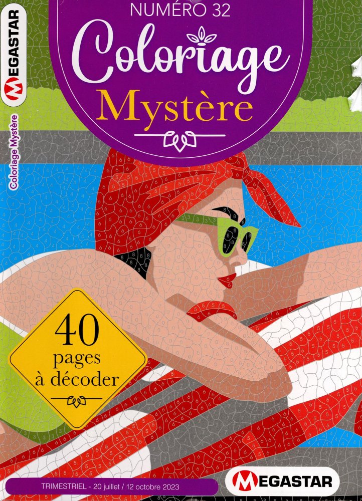 Numéro 32 magazine MG Coloriage Mystère