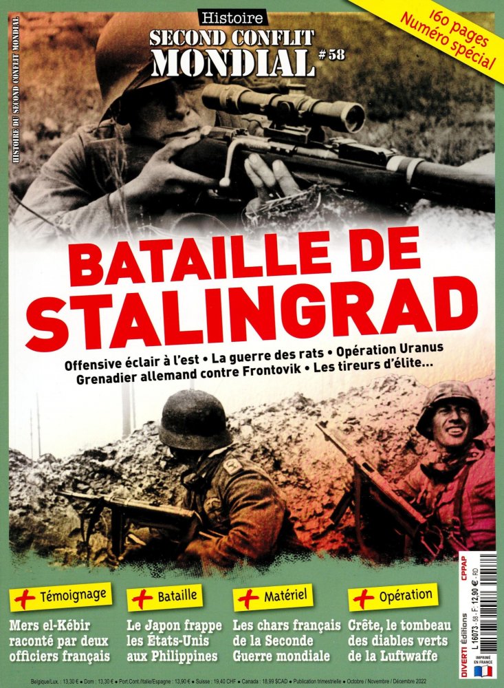 Numéro 58 magazine Histoire Second Conflit Mondial