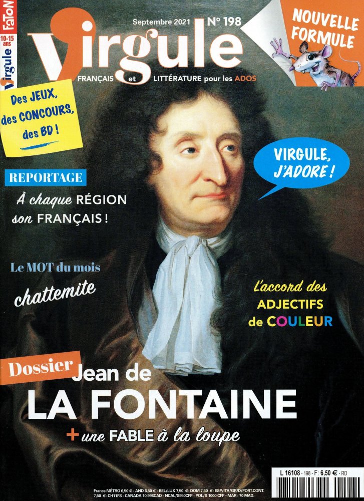 Numéro 198 magazine Virgule