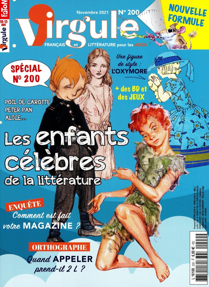 Numéro 200 magazine Virgule