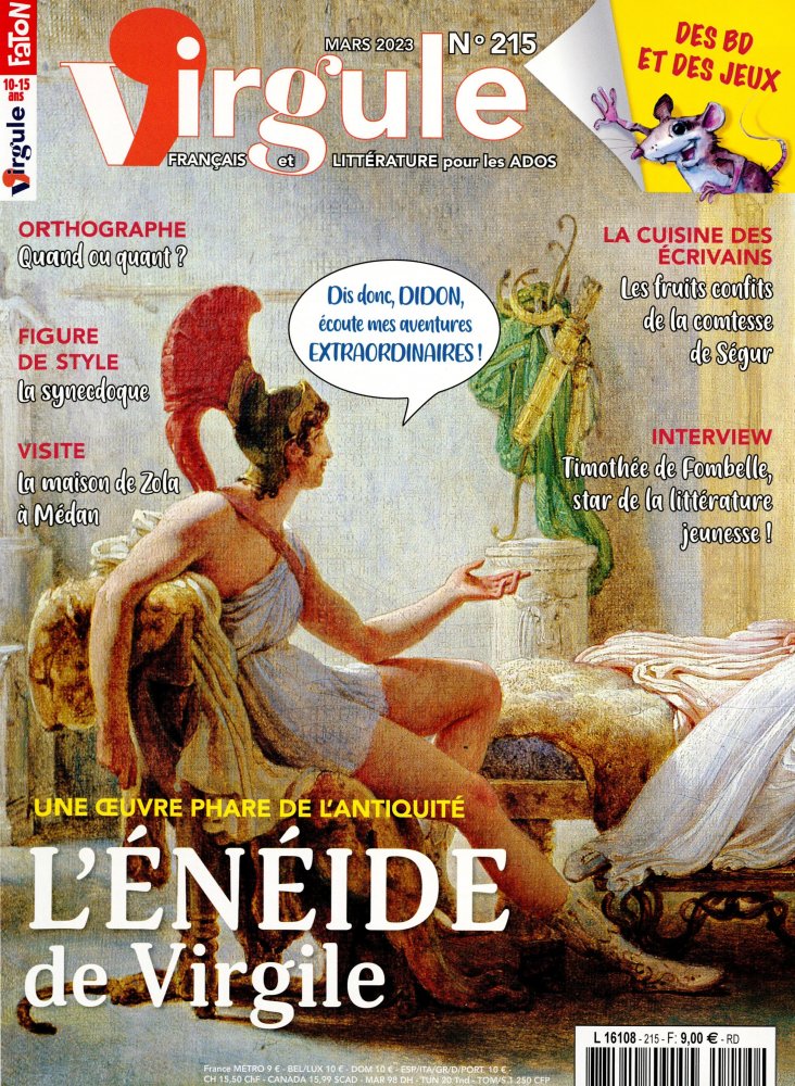 Numéro 215 magazine Virgule