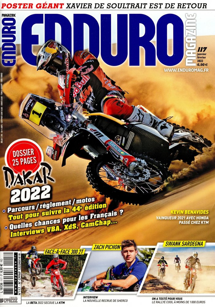 Numéro 117 magazine Enduro Magazine