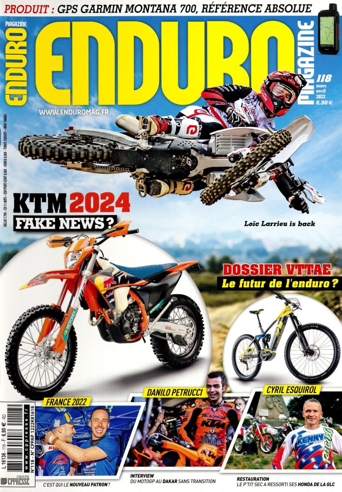 Numéro 118 magazine Enduro Magazine