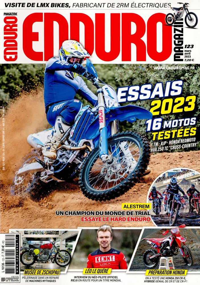 Numéro 123 magazine Enduro Magazine