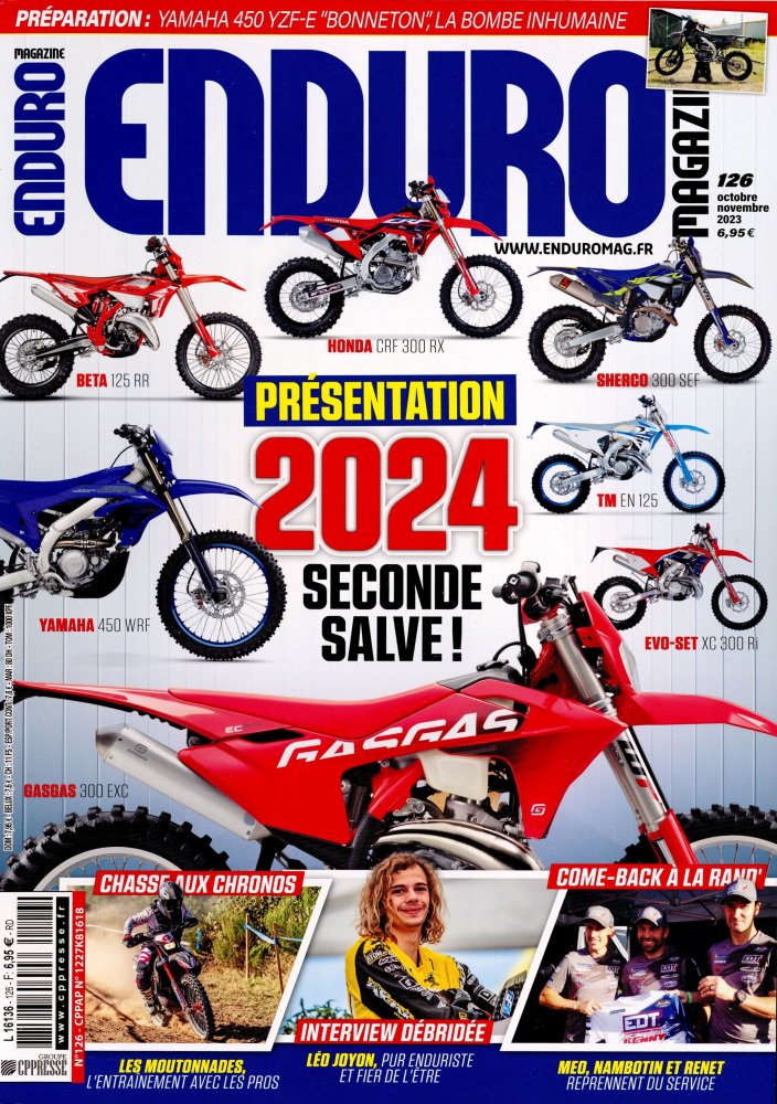 Numéro 126 magazine Enduro Magazine
