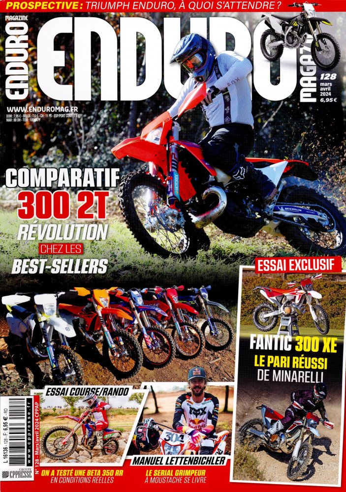 Numéro 128 magazine Enduro Magazine