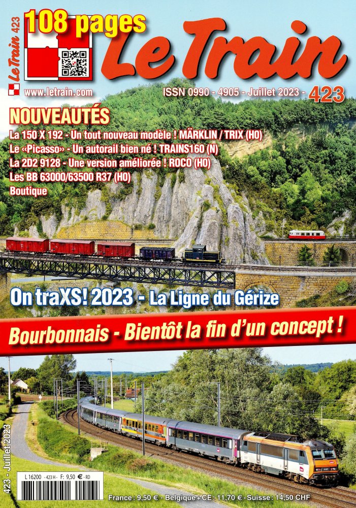Numéro 423 magazine Le Train