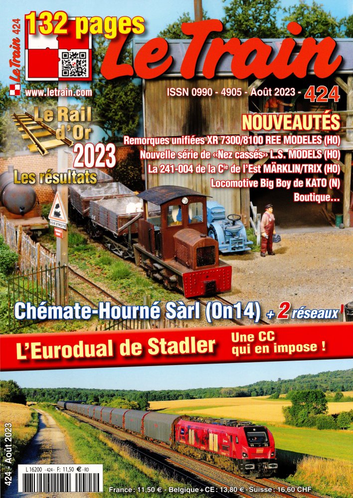 Numéro 424 magazine Le Train