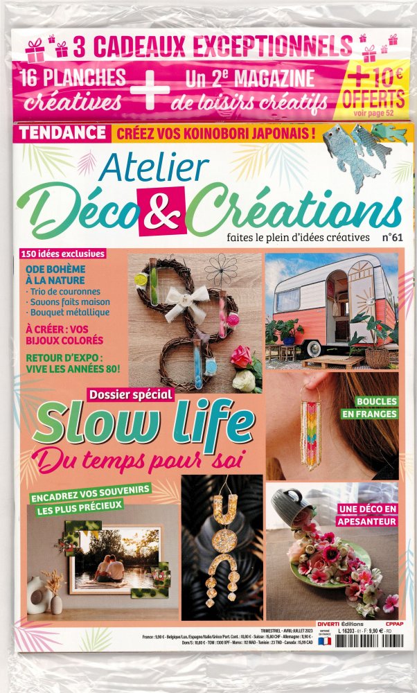 Numéro 61 magazine Atelier Déco & Créations