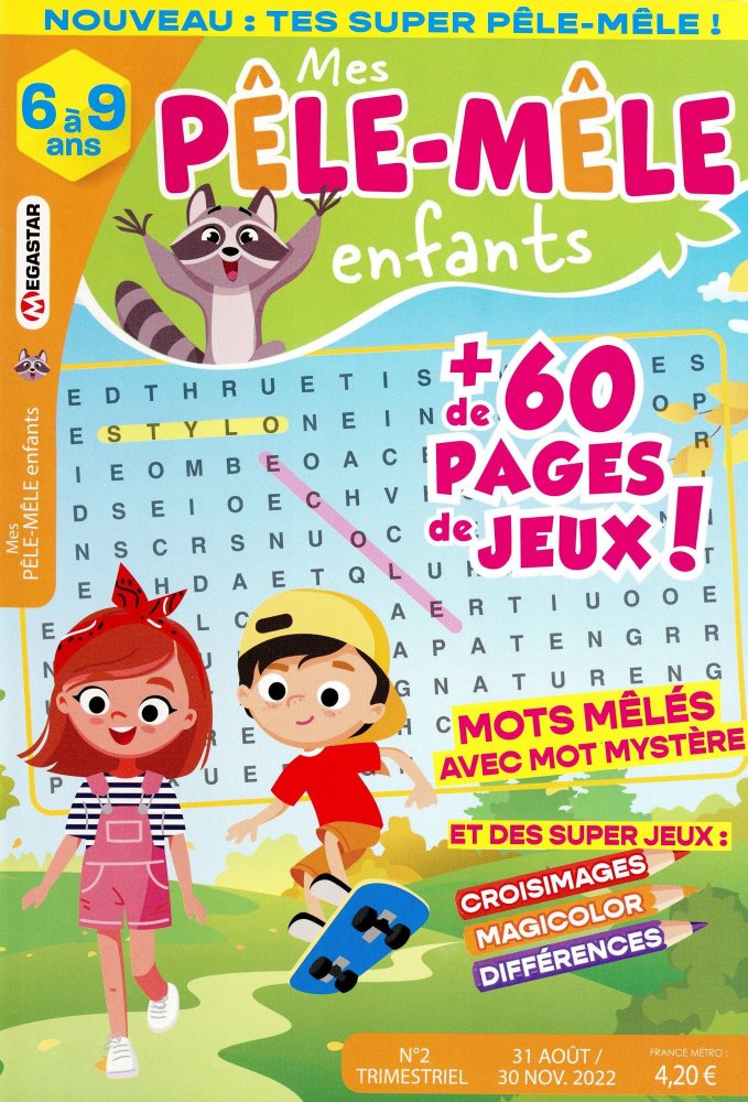 Numéro 2 magazine MG Mes Pêle-Mêle Enfants  6 à 9 ans