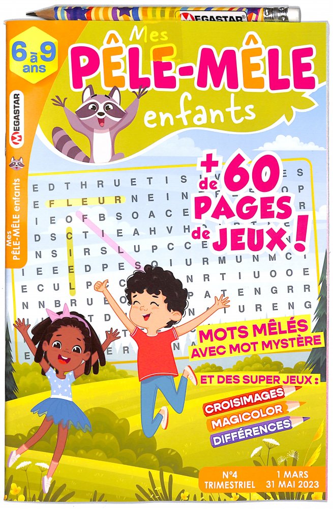 Numéro 4 magazine MG Mes Pêle-Mêle Enfants  6 à 9 ans