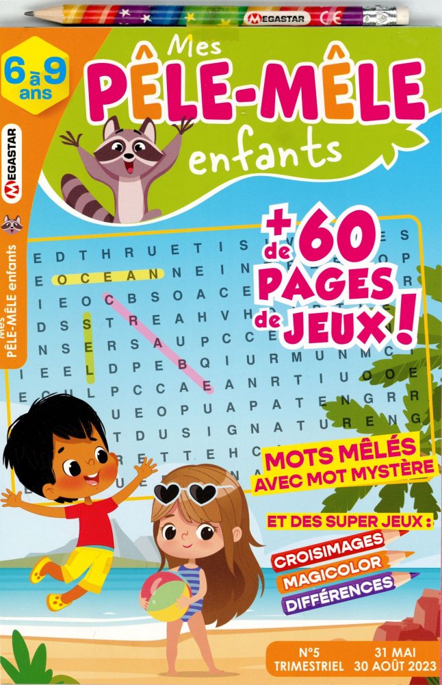 Numéro 5 magazine MG Mes Pêle-Mêle Enfants  6 à 9 ans