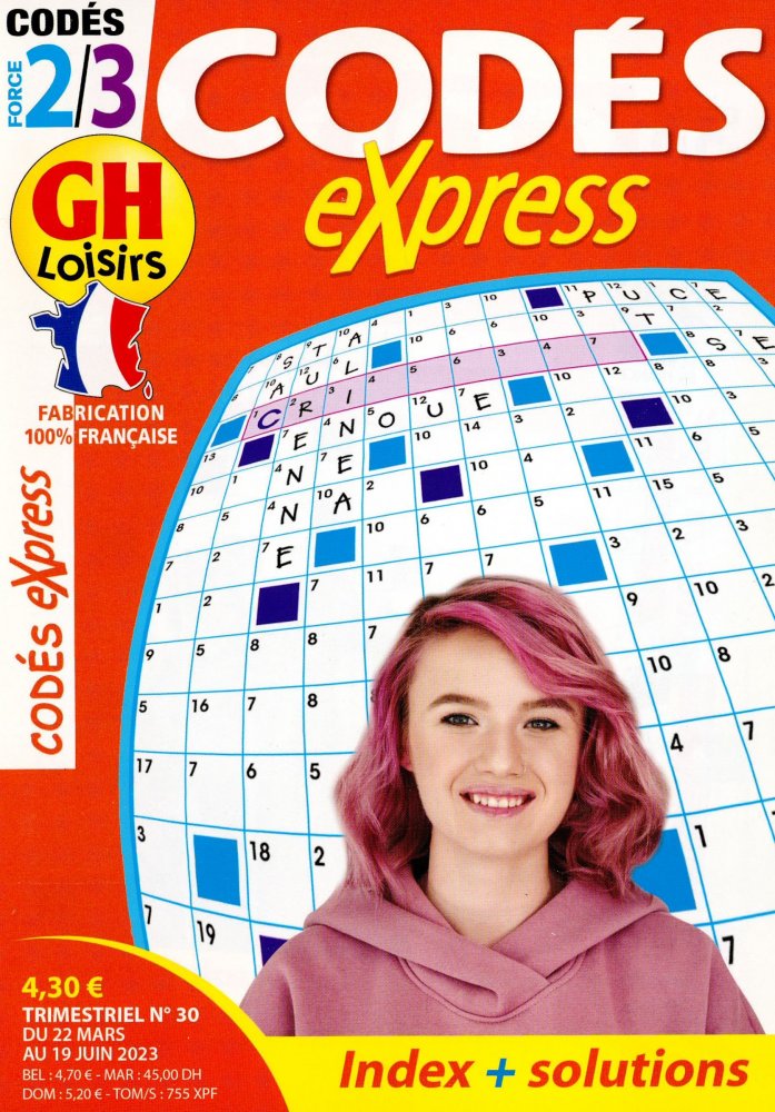 Numéro 30 magazine GH Codés Express Niv 2/3