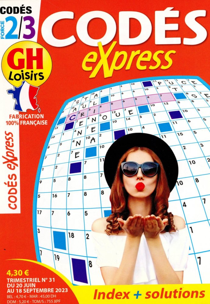 Numéro 31 magazine GH Codés Express Niv 2/3
