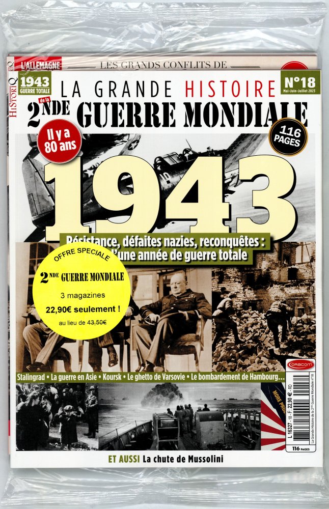 Numéro 18 magazine La Grande Histoire De La 2nde Guerre Mondiale - Offre Spéciale