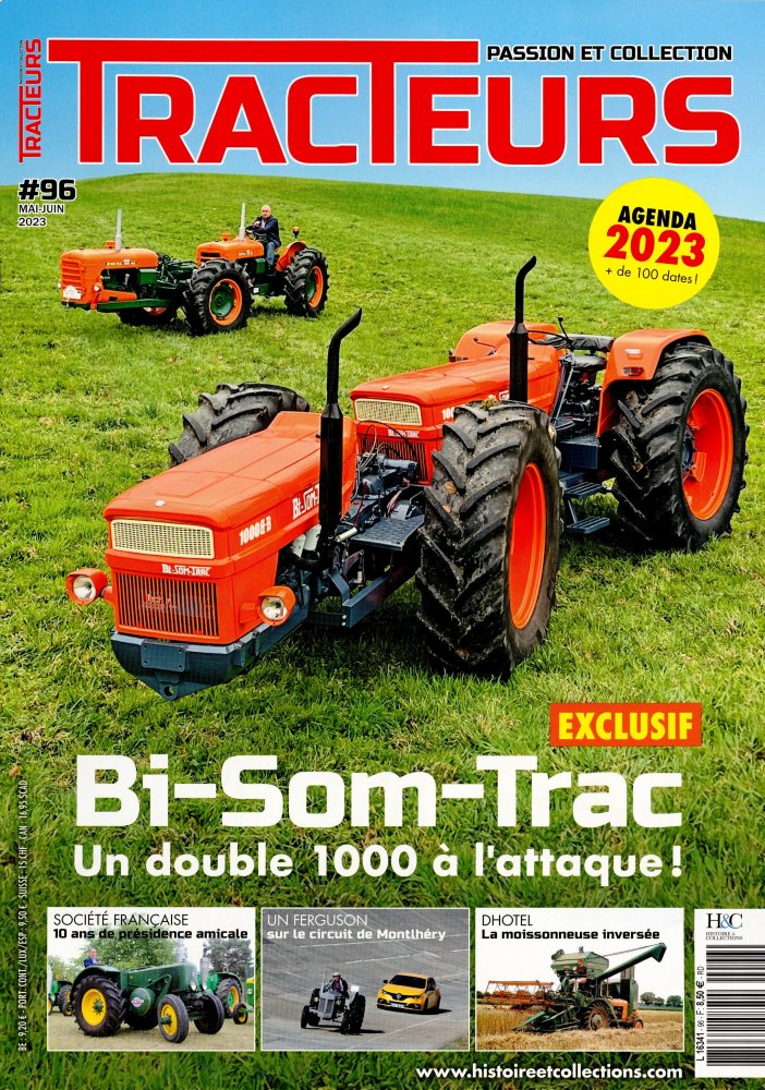 Numéro 96 magazine Tracteurs Passion & Collection