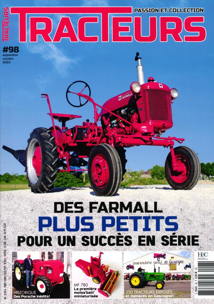 Numéro 98 magazine Tracteurs Passion & Collection