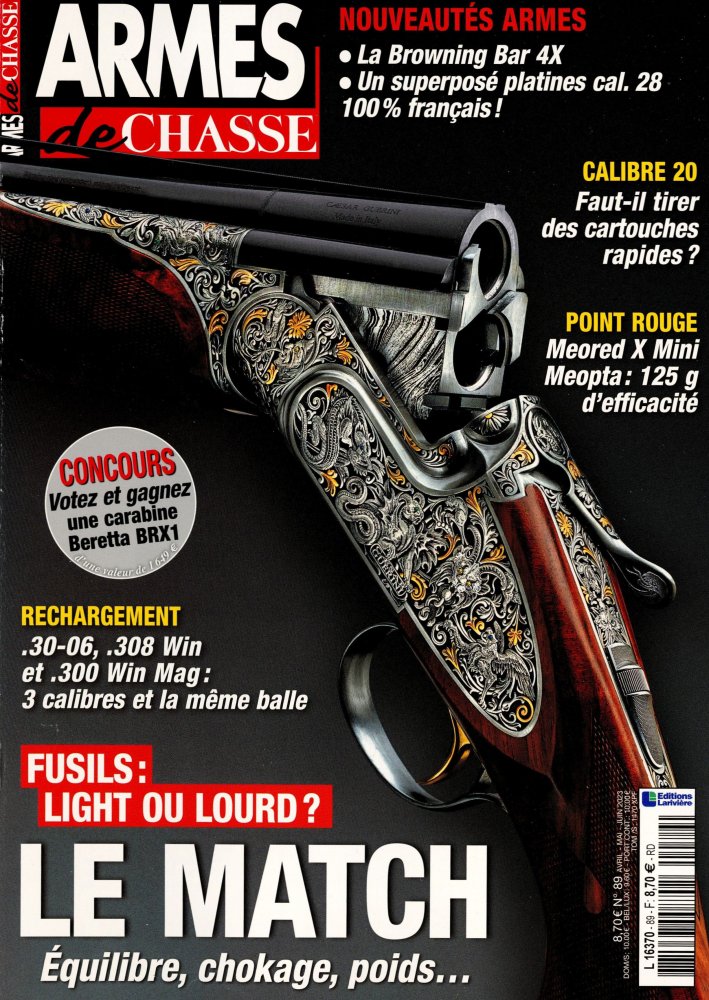 Numéro 89 magazine Armes de Chasse