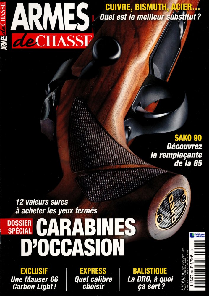 Numéro 91 magazine Armes de Chasse
