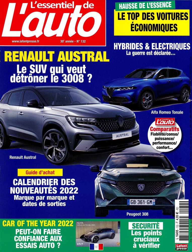 Numéro 132 magazine L'Essentiel de l'Auto
