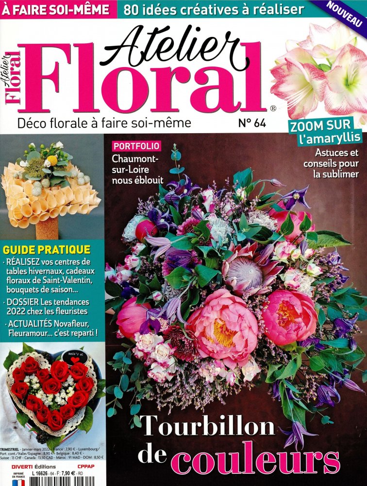 Numéro 64 magazine Atelier Floral