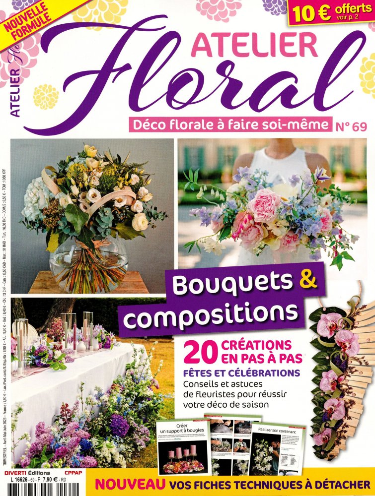 Numéro 69 magazine Atelier Floral