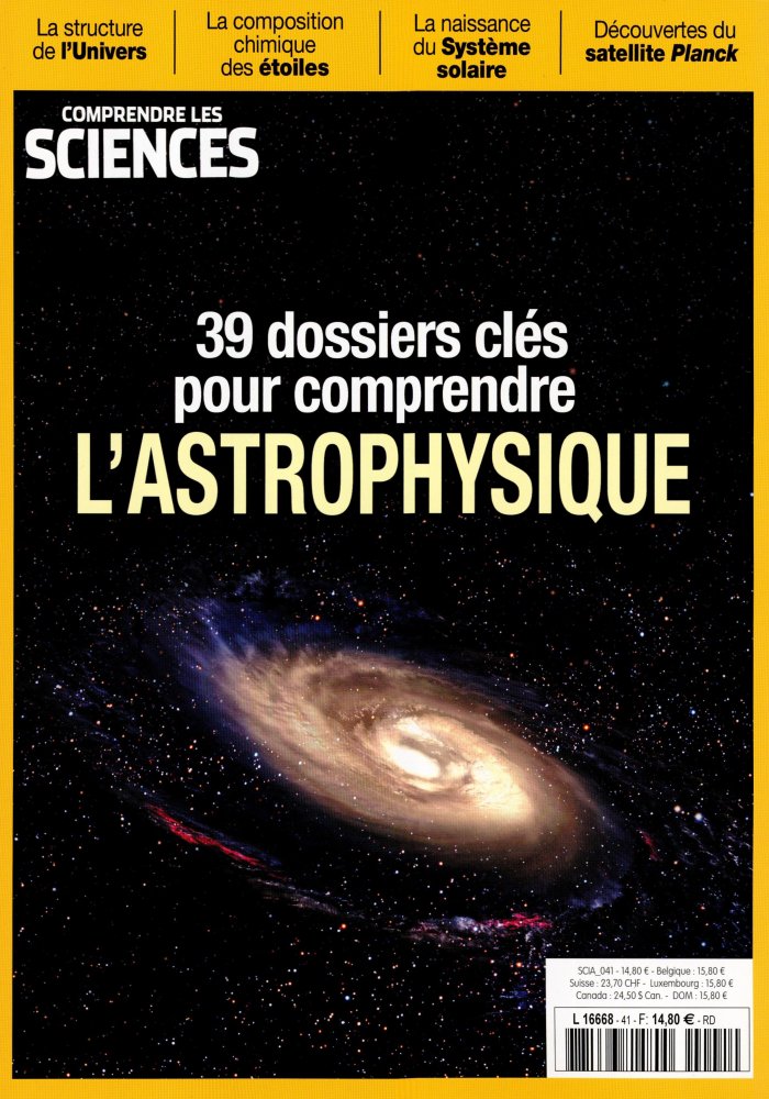 Numéro 41 magazine Comprendre les Sciences