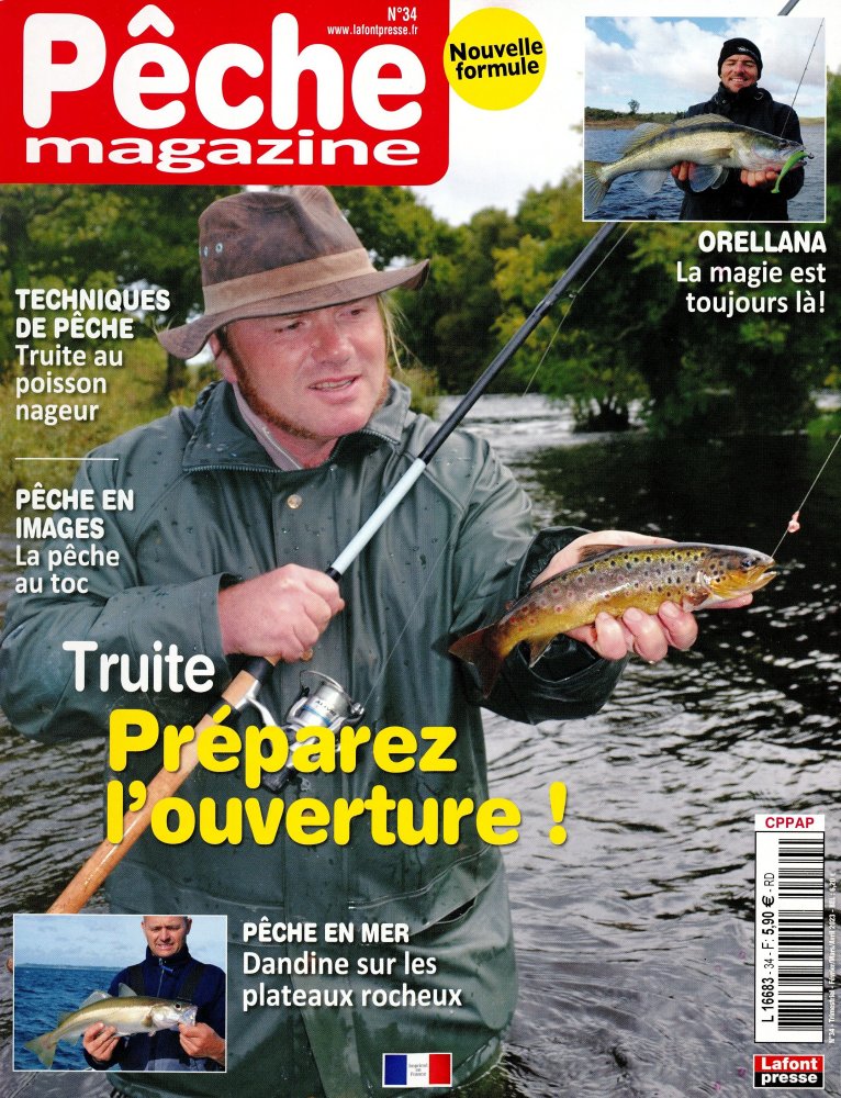 Numéro 34 magazine Pêche Magazine